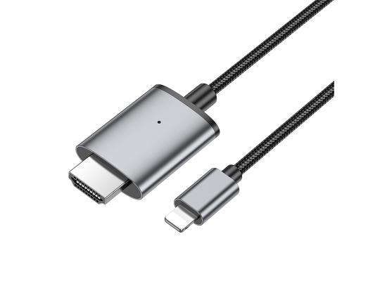 HOCO UA27 Video Cable for Lightning to HDTV, Supports 1080p 60Hz, 2M length